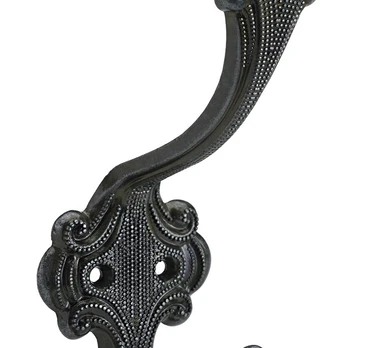 Rūbų kabliukas antik, dvig, did., HETTICH, sidabro sp., 4966