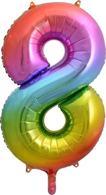 GoDan 8 vaivorykštė - 85 cm - 1 pc. universalus