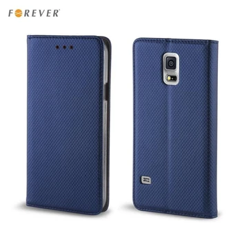 Forever Smart Magnetic Fix dėklas skirtas Apple iPhone 5 / 5S / SE, mėlynas