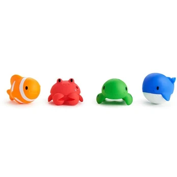 Žaislinis gyvūnas Munchkin Ocean Bath Squirts, 4 vnt.