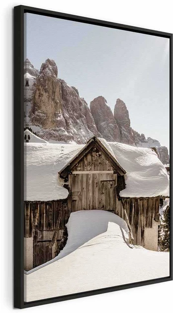 Artgeist Paveikslas - Winter in the Dolomites (1 Part) Vertical