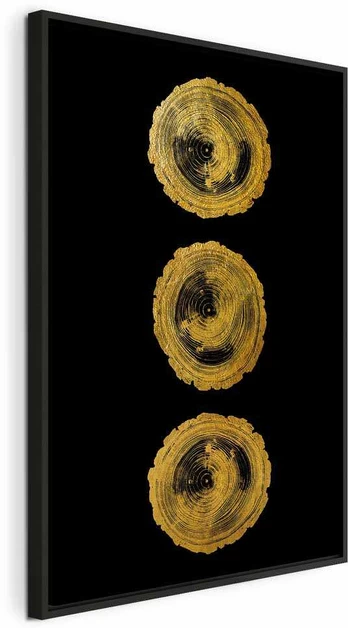 Artgeist Paveikslas - Golden Knots (1 Part) Vertical
