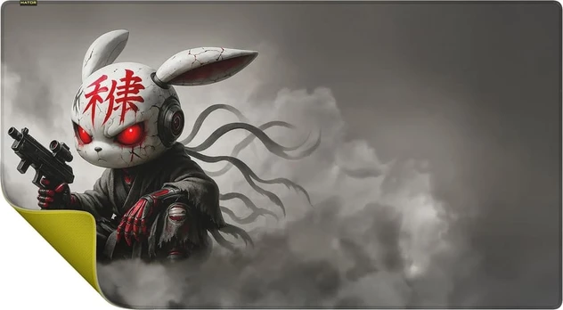 No Name HATOR Tonn EVO 3XL Angry bunny Gaming mouse pad Multicolor