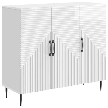 Kabalas Itin blizgi balta 89 x 34,5 x 80 cm Apdirbta mediena