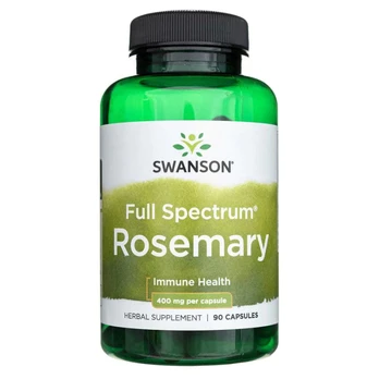 Swanson Rozmarinas 400mg, 90 kapsulių