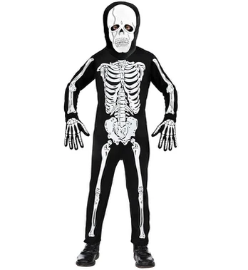 Widmann Karnavalinis kostiumas Skeletas, berniukams, dydis 158+